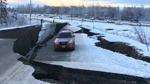 Most of alaska's mainland felt the. Major Earthquake Damages Buildings And Roads In Anchorage