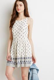 Ladder Back Floral Dress Short Dresses Casual Casual Frocks Cotton Short Dresses