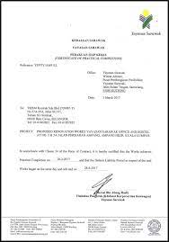 That stage in the carrying out and completion of wuc when Certificate Of Practical Completion Malaysia Gak Patii