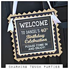 40th Birthday Party Decoration Ideas For Him This Item Is Unavailable Etsy 40th Birthday Decorations Birthday Party Decorations For Adults 40th Birthday Parties