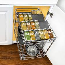 Cabinet plate rack plate racks in kitchen diy plate rack plate storage kitchen cabinets upgrade inside cabinets kitchen upgrades kitchen renovations kitchen organization. 430411 Spice Rack Tray Insert Drawer Organizer Medium Lynk Inc