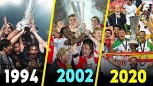 The uefa champions league (formerly european cup), the uefa europa league (formerly uefa cup) and the uefa super cup.uefa was also responsible for the cup winners' cup and the intertoto cup, until their discontinuation in 1999 and 2008, respectively. Uefa Europa League Winners List Of All Europa League Champions Youtube
