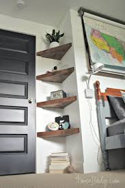 Diy Floating Corner Shelves Home Decor Home Diy Room Decor