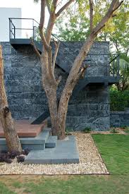 Find photos of outdoor stairs. Modern Minimalist Bungalow Design By Atelier Dnd