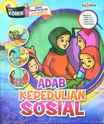 Walaupun kekocakan foto itu terlihat sederhana, tetapi gambar itu dapat mengganti mood anda, dari yang mulanya boring dapat berubah ceria waktu melihatnya. Adab Kepedulian Sosial Seri Komik Adab Anak Muslim Promo Luxima