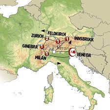 El mapa de italia permite situar a este país europeo en la zona meridional del continente y en el sus límites fronterizos los comparte con francia, suiza, austria y eslovenia, pero este país tiene la. Norte De Italia Tirol Y Suiza 17 De Septiembre Al 26 Aereo En Alitalia Tour Vacationer Vip Uruguay