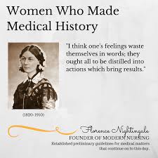 Florence Nightingale S Efforts To Clean Up Hospital Wards Brought National Attention To The Public Health Field Creatin Medical History Health History Medical