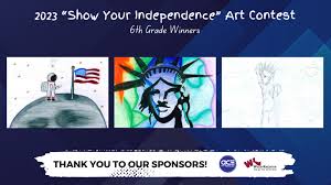 Winners of 2023 "Show Your Independence" Art Contest Announced