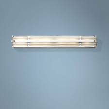 This collection is a collection incorporating handmade glass shades. Hinkley Winton 6 Light 37 1 4 Wide Chrome Vanity Light V2775 Lamps Plus