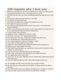 100 Reasons Why I Love You With Images Reasons I Love You Reasons Why I Love You Why I Love You