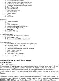 State Law Summary Overview Of The State Of New Jersey Pdf