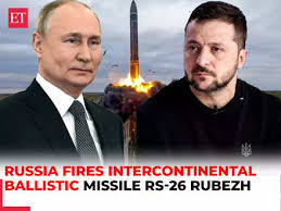 Russia fires intercontinental ballistic missile RS-26 Rubezh on Ukraine,  Zelenskyy reacts - The Economic Times Video | ET Now