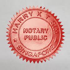 Singapore Notary Public Singapore Notary Public Harry Sim
