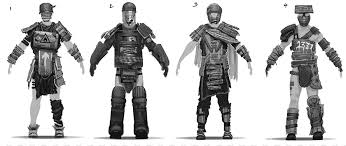 Pin by mitch o.o on model train ideas environment concept art, building concept. Rust Armour Facepunch Studios Concept Game Armour Game Monochrome Human Png Klipartz
