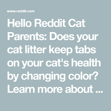 hello reddit cat parents does your cat litter keep tabs on