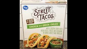 Remove fish from the oven, flake into small pieces, and toss with any sauce left in the pan. Kroger Street Tacos Chicken With Green Chiles Review Youtube