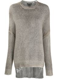 Maybe you would like to learn more about one of these? Buy Distressed Knit Jumper Off 70
