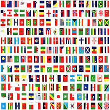 We've also got a flags of the world quiz! Amapon 200 Countries Flags 164 Feet World Flags Decorations International Flags World Party Decoration World Cup Olympics Flags String Flags Bunting Banner Bar Sports Clubs Grand Opening Buy Online In Barbados At Barbados Desertcart Com Productid