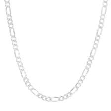 Part of knowing how to build a chain link fence is understanding which parts you will need. Sterling Silver Figaro Chain 22 Inches 7mm Reeds Jewelers