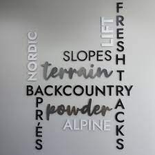 Metal letters metal letters can look rustic or modern with unique raw, rusted or painted finishes. Flat Metal Wall Letters Craftcuts Com