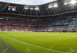 Munich May 19 The Inside Of Allianz Arenabefore Fc Bayern Stock Photo Picture And Royalty Free Image Image 13795300