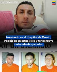 Este 21 de agosto de 2024 un hombre fue asesinado al interior del hospital  del Instituto Ecuatoriano de Seguridad Social (IESS) de Manta, en Manabí.  La victima mortal fue Darwin Andrade Cedeño