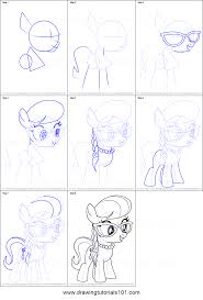How To Draw Silver Spoon From My Little Pony Friendship Is Magic Printable Drawing Sheet By Drawingtutorials My Little Pony Friendship Drawing Sheet Drawings