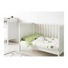 Sundvik Crib White 27 1 2x52 Ikea Crib Toddler Bed Ikea Bed Toddler Floor Bed