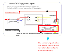 Determine amount of current in wire. Automotive Voltmeter Wiring Diagram