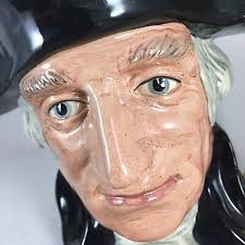 250th Anniversary President George Washington Royal Doulton Character Jug  Signed