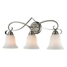 Titan Lighting Brighton 3 Light Brushed Nickel Wall Mount Bath Bar Light Tn 50002 The Home Depot Vanity Lighting Thomas Lighting Titan Lighting