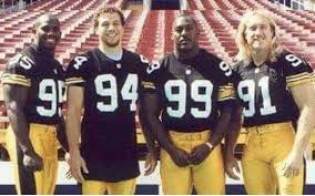Greg Lloyd Chad Brown Levonne Kirkland Kevin Green Four Of The Best Linebackers Pittsburg Steelers Pittsburgh Steelers Football Pittsburgh Steelers Players