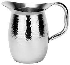 Shop for water service supplies at cbc. Hammered Double Walled Stainless Steel Water Pitcher 2 Qt 64 Oz Contemporary Pitchers By Old Dutch 11820 Houzz