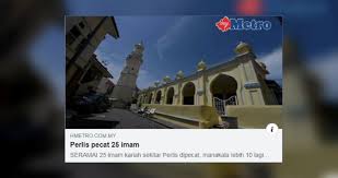 Pejabat perkeso negeri perlis no. Hanya Istana Boleh Lakukan Mufti Perlis