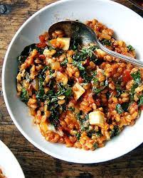 ottolenghi s barley risotto with feta ottolenghi recipes recipes feta recipes