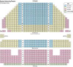 Boston University Theatre Seating Chart Theatre In Boston