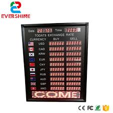 For credit card (sale slip) us$1 = 30.31. Fuhrte Elektronische Anzeige Zeichen Multinationalen Wechselkurs Dispaly Led Datum Und Uhrzeit Panel Bank Wechselkurstafel Sign Led Board Boardboard Led Aliexpress