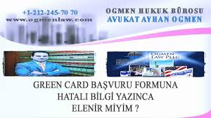 Green card sahibi olarak ; Green Card Basvuru Formuna Hatali Bilgi Yazinca Elenir Miyim Youtube