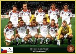 Czechoslovakia Team Group At The 1990 World Cup Finals World Cup Final Cup Final Football Uniforms