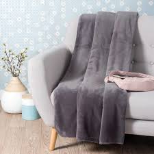 Plaid Gris Ardoise 150x230 Plaid Doux Gris Ardoise Plaid Gris