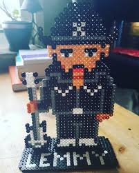 Lemmy Kilmister From Motorhead Lemmy Motorhead Motorhead Hama Perler Hama Beads Perler Bead Patterns Geek Crafts