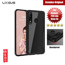 Huawei Nova 4e Cover Case Tempered ...