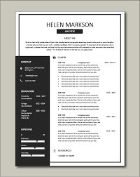 Select a professional template to begin creating the perfect resume. Free Resume Templates Resume Examples Samples Cv Resume Format Builder Job Application Skills