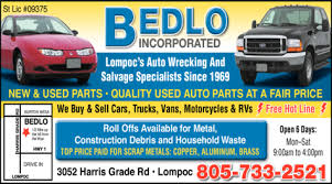 I like my vehicles to have limousine tint on the back windows and i like getting the 70% on the front, which protects from uv. Bedlo Auto Wrecking Salvage Inc Lompoc Ca Santabarbarayp