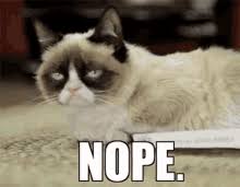 Cat Nope Gifs Tenor
