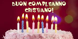Torta Buon Compleanno Cristiano Cartoline Di Compleanno Per Cristiano Messaggiauguricartoline Com