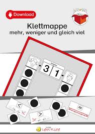 Check spelling or type a new query. Mehr Weniger Und Gleich Viel Lern Kiste Unterrichtsmaterial Teacch Mappen