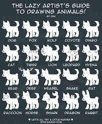 It offers a closer look at drawing animal eyes and whiskers among other features of your feline this is a great video to start with if you're new to drawing animals. The Lazy Artist S Guide To Drawing Animals By Raizy On Deviantart
