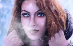 Wallpaper look, face, hands, tattoo, bokeh, The Kalashnikov Natasha, Jack  Russell for mobile and desktop, section девушки, resolution 2574x1713