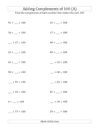 Math Drills Com Blog Probability Adding Complements And Divisibility Rules Addition Worksheets Math Worksheet Worksheets For Grade 3